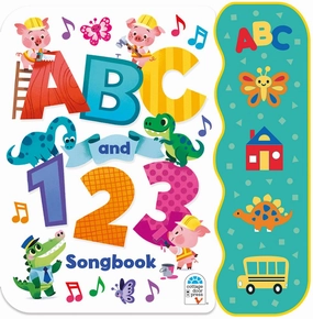 Cottage Door Press ABC and 123 Interactive Songbook Board Book