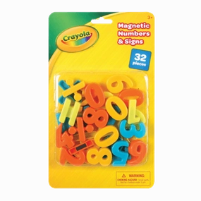 Crayola 32 Piece Magnetic Numbers & Signs