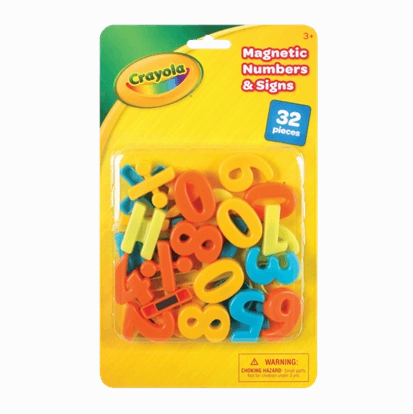 Crayola 32 Piece Magnetic Numbers & Signs