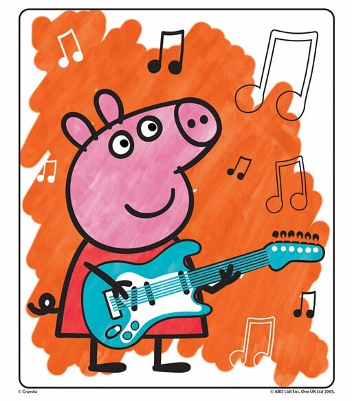 Crayola Colour Wonder Peppa Pig Mess Free Colouring Book for Ages 3 