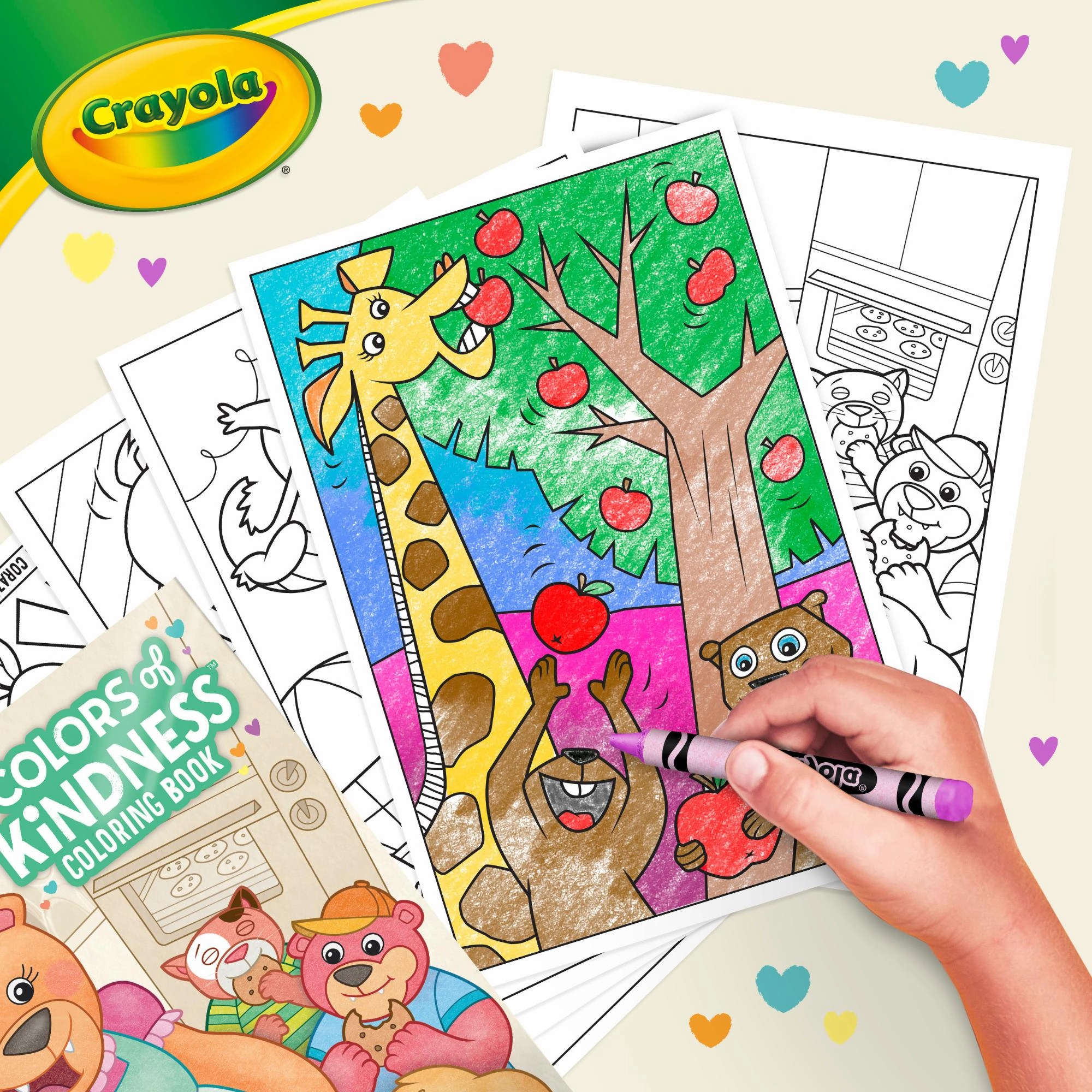 Crayola Colours Of Kindness 48 Page Colouring Book