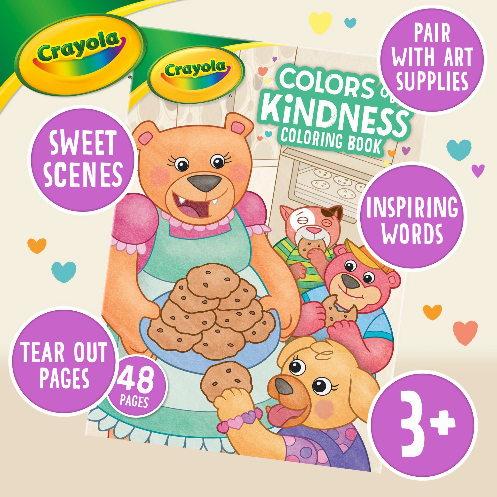 Crayola Colours Of Kindness 48 Page Colouring Book