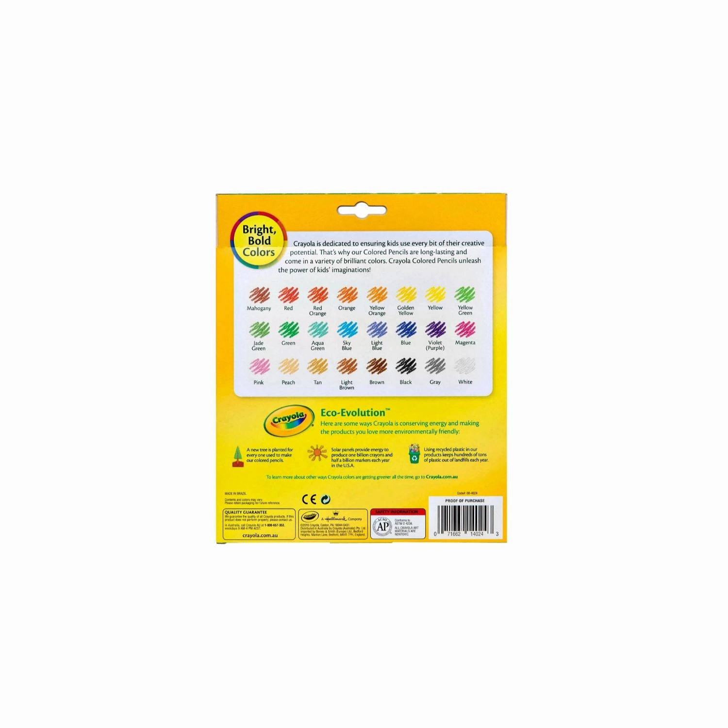 Crayola Full Size Coloured Pencils 24 Pack