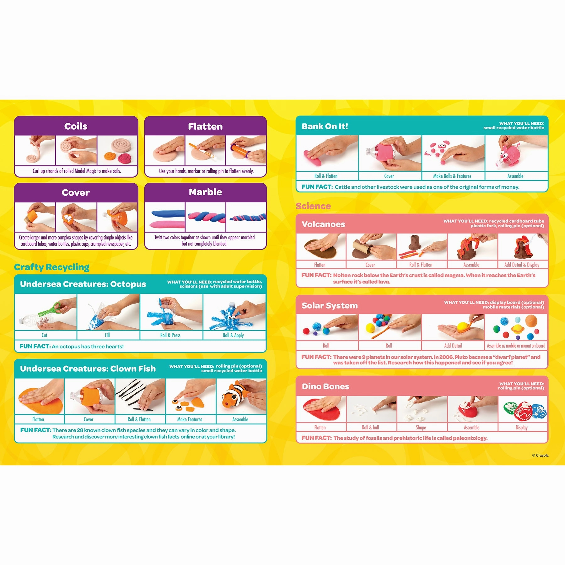 Crayola Model Magic Clay Alternative - 15 Vibrant Colors, 30 Pack