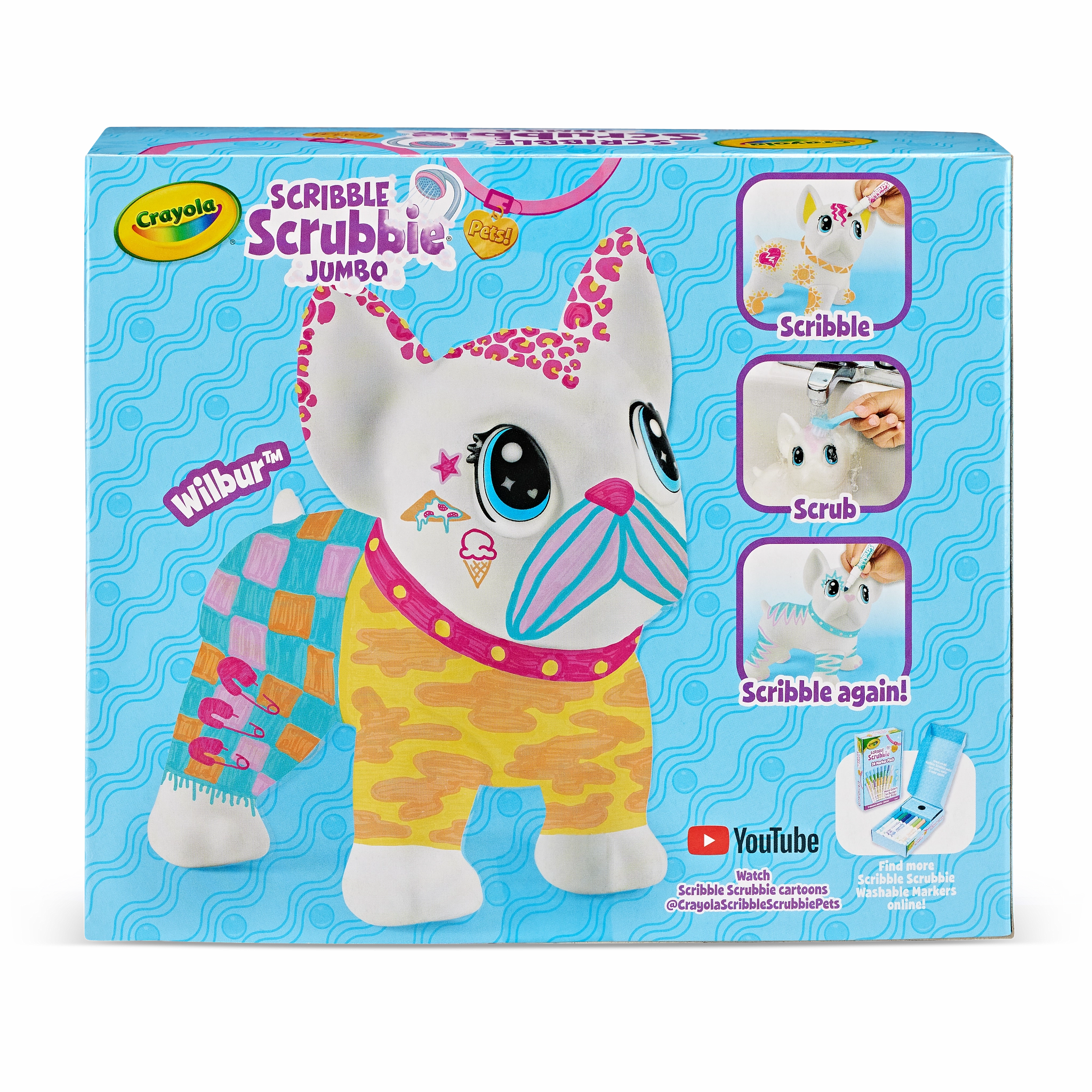 Crayola Scribble Scrubbie Jumbo Pet - Wilbur
