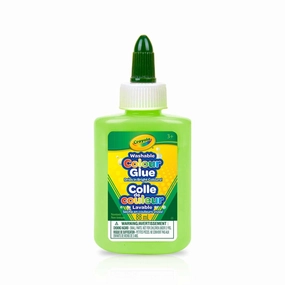 CRAYOLA WASHABLE COLOR GLUE GREEN