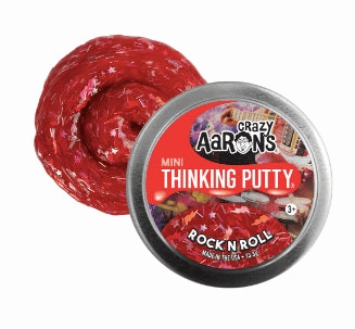Crazy Aaron's Mini Tin Rock n' Roll Thinking Putty for Ages 3 and Up