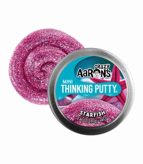 Crazy Aaron's Mini Tin Starfish Thinking Putty for Ages 3 and Up