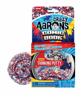 Crazy Aaron's Trendsetters Comic Book Thinking Putty for Ages 3 and Up