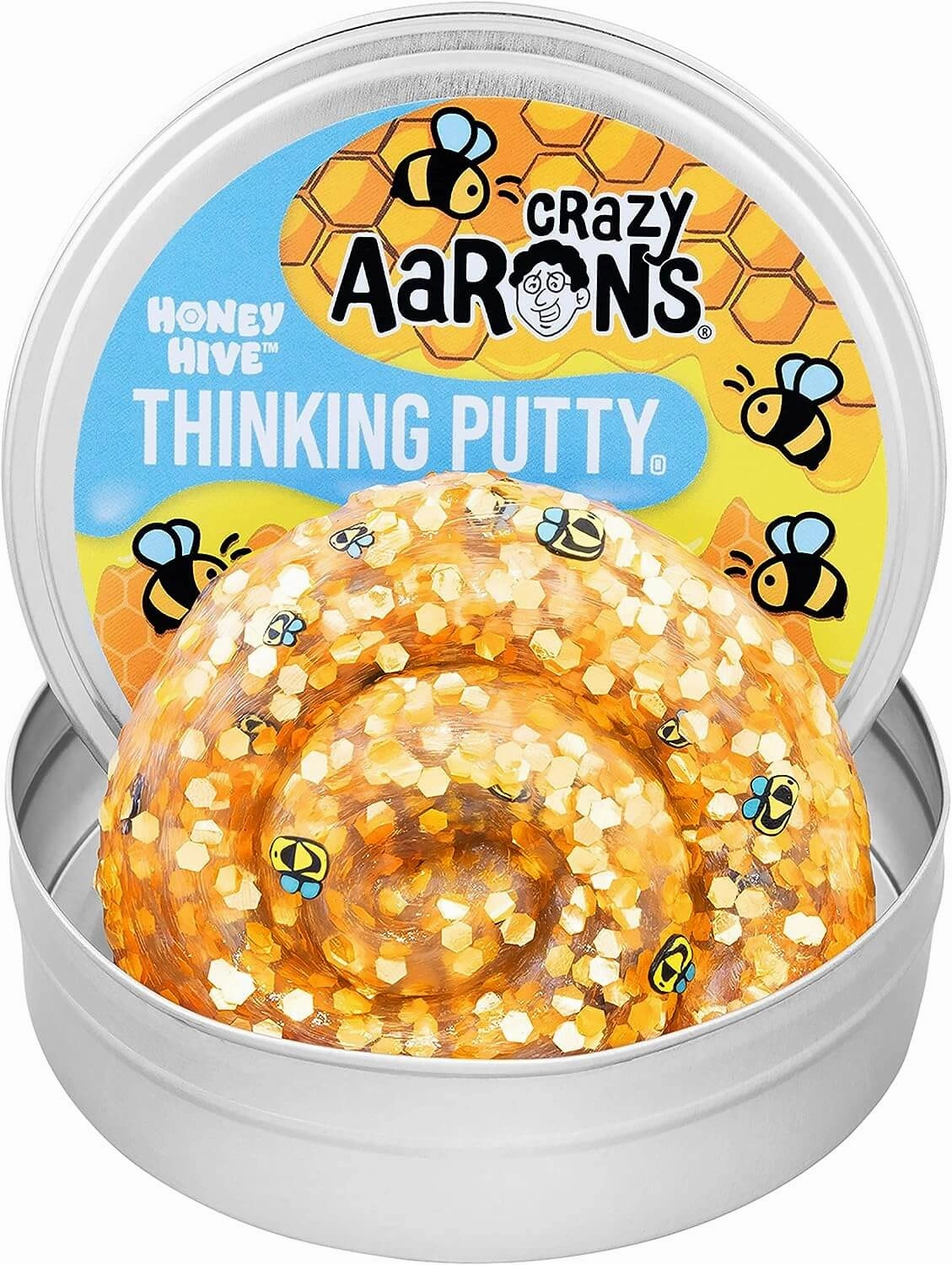 Crazy Aaron's Trendsetters Honey Hive Thinking Putty for Ages 3 and Up