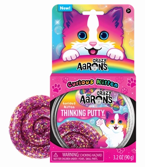 Crazy Aaron's Trendsetters Putty Pets Curious Kitten Putty for Ages 3 