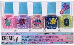 CREATE IT! GALAXY NAIL POLISH CONFETTI 5-PACK DIS