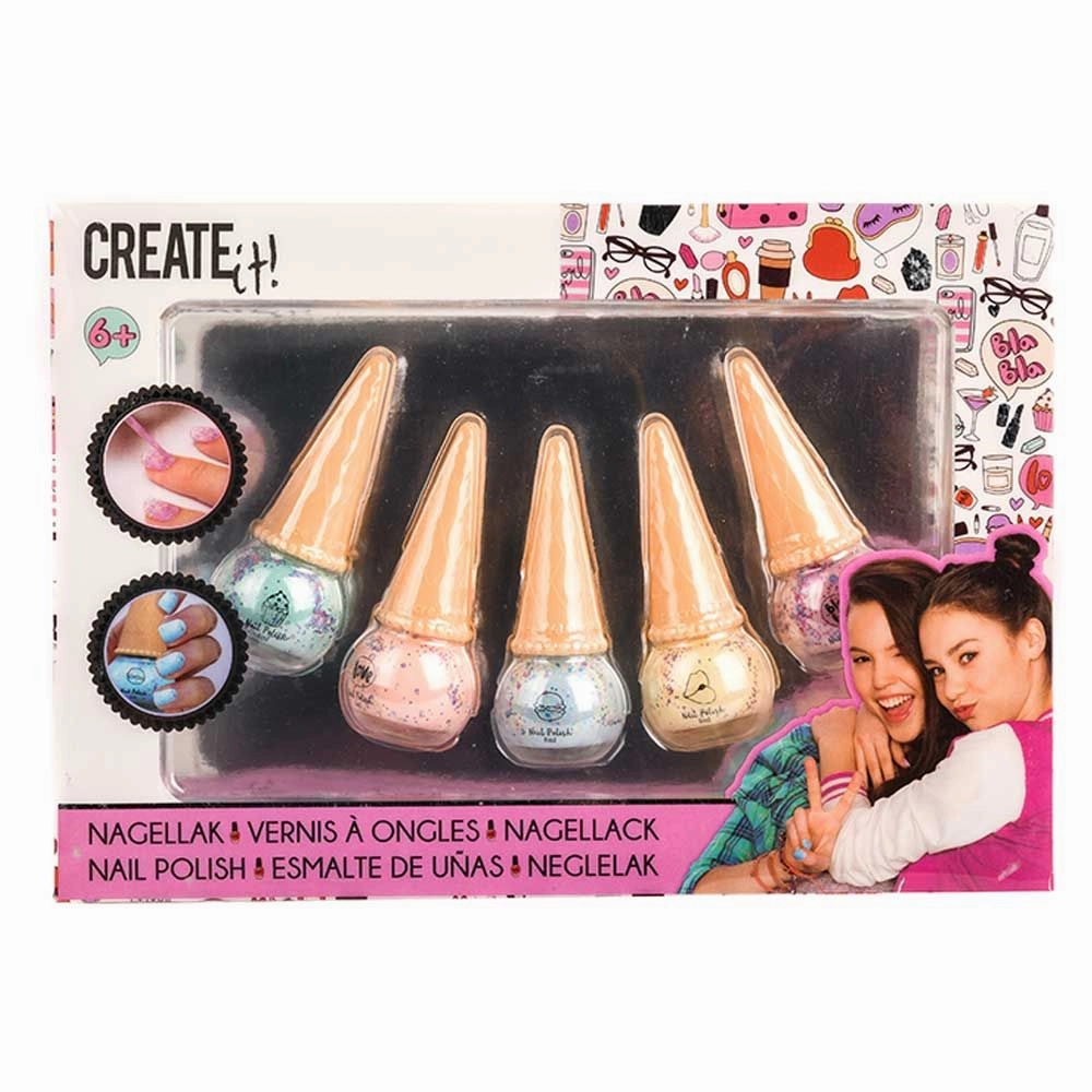 CREATE IT! NAIL POLISH ICECREAM 5 IN GIFTBOX
