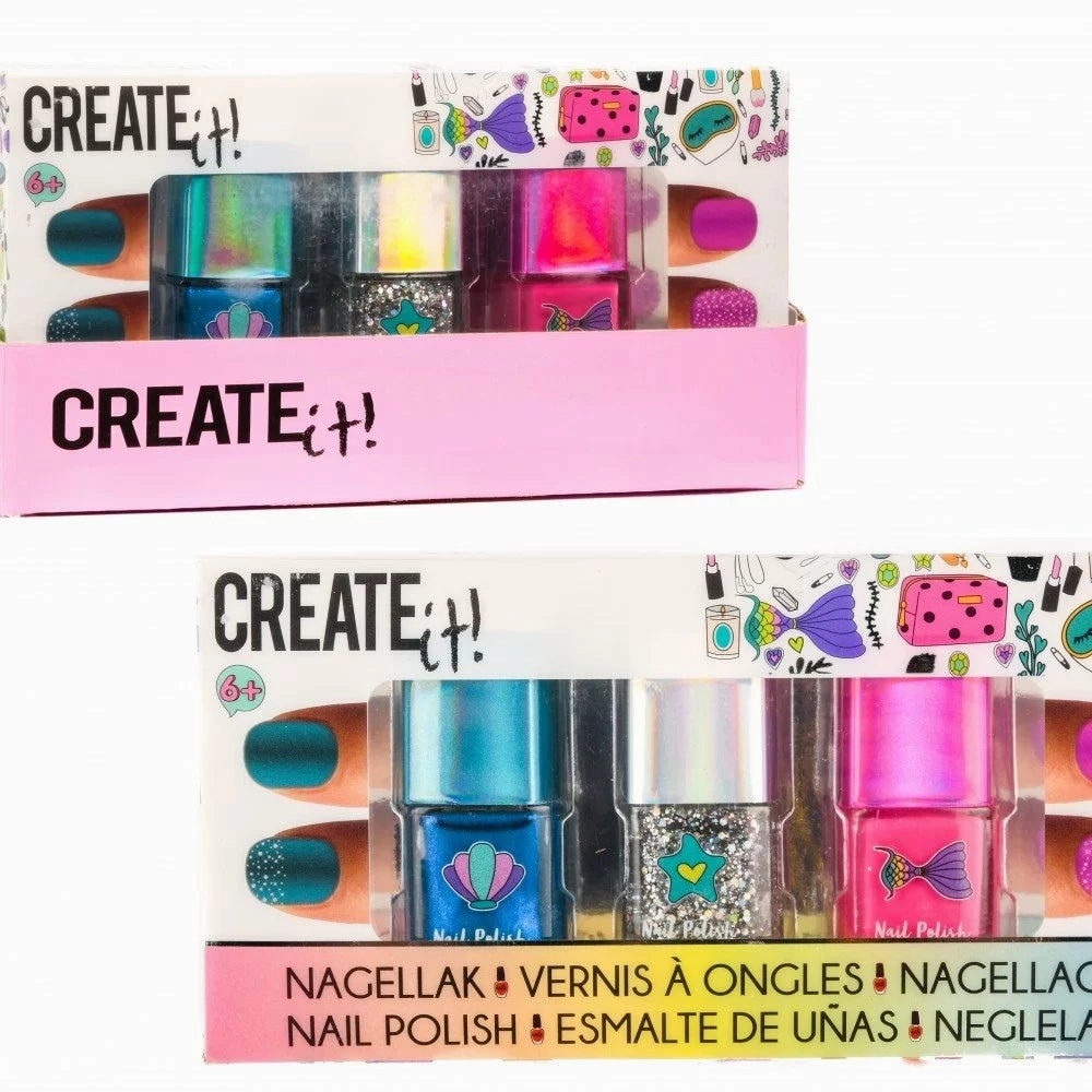 CREATE IT! NAIL POLISH NEON 5-PACK DISPLAY