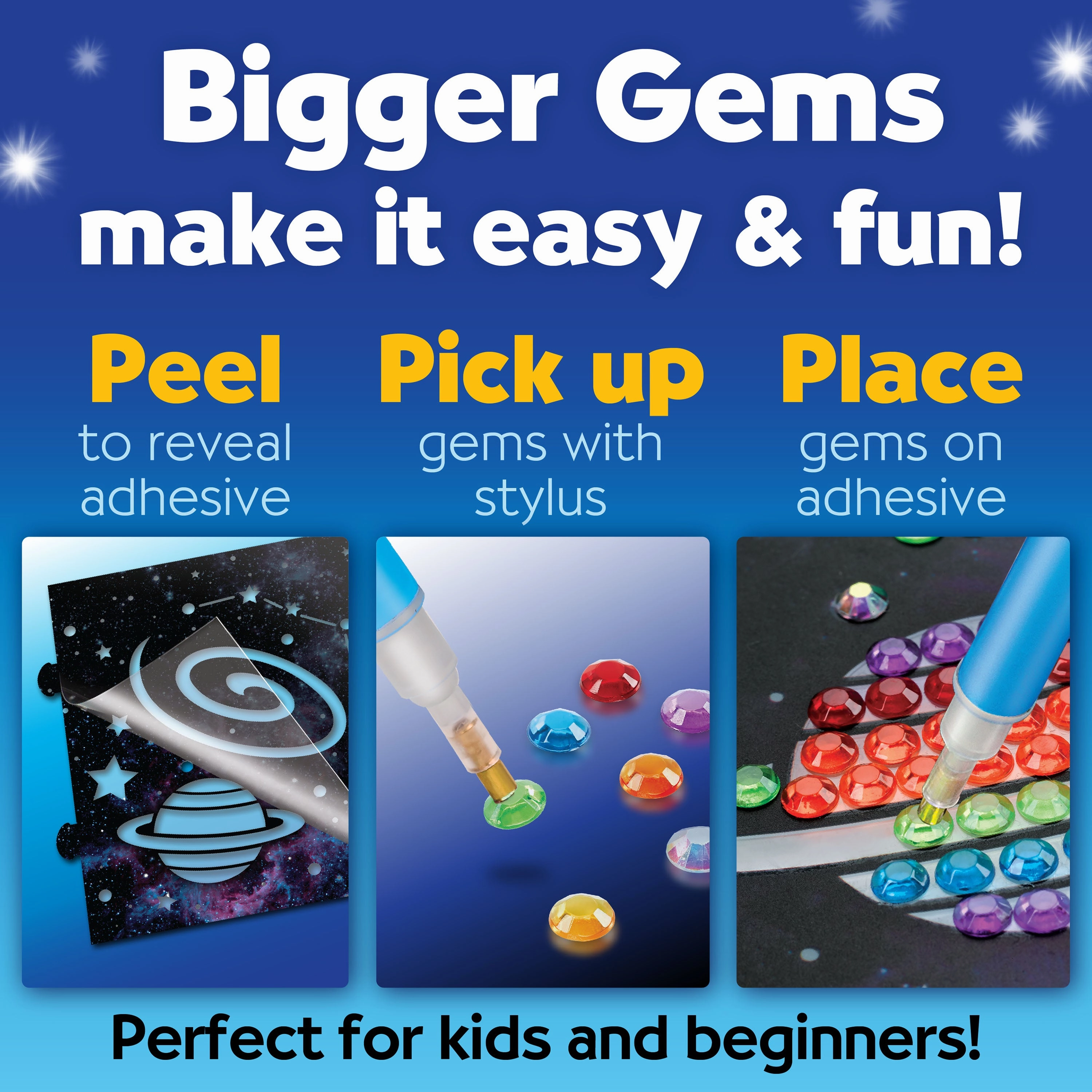 Creativity for Kids Big Gem Diamond Painting Night Light Kit