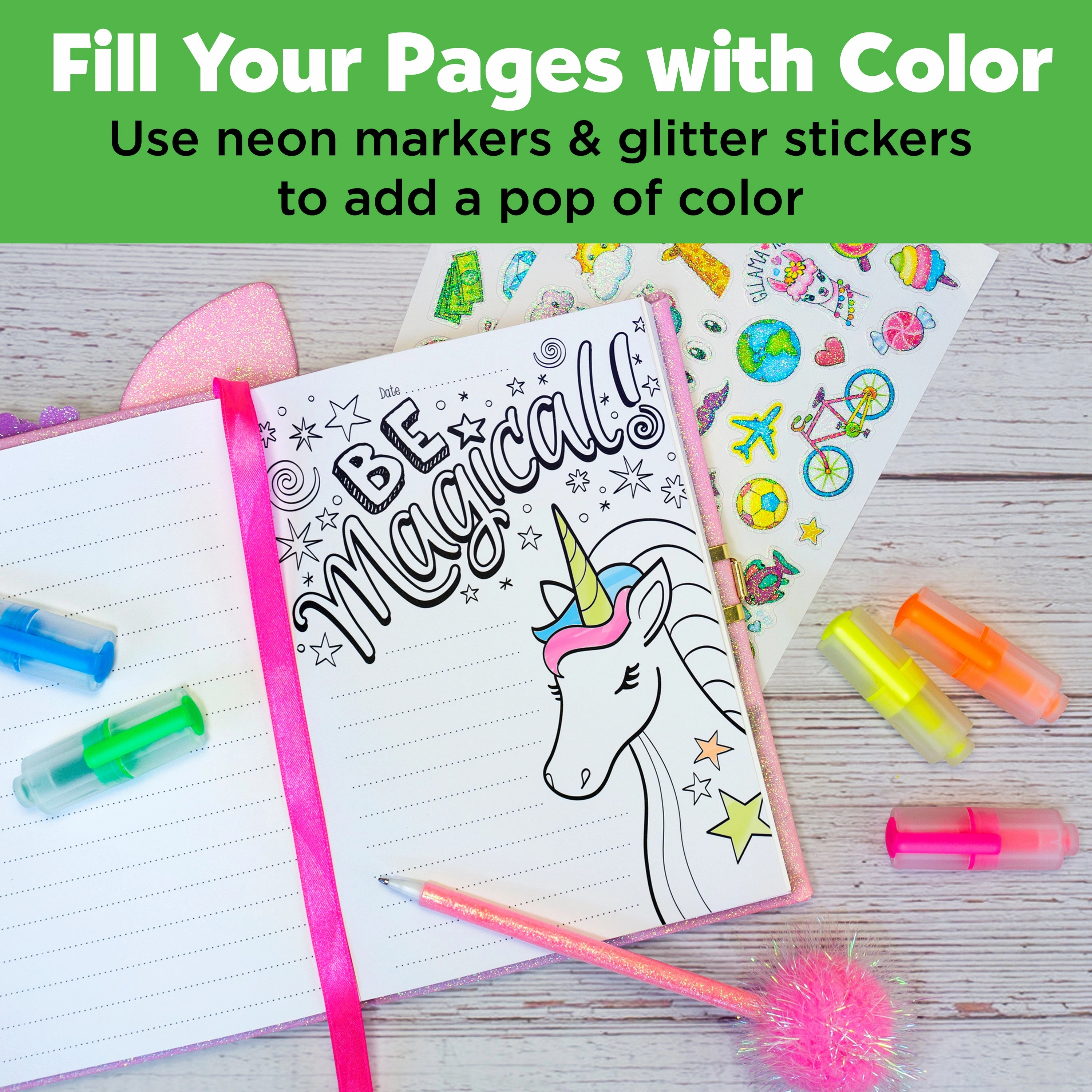 Creativity for Kids Deer Diary - Lockable Art and Craft Diary Kit