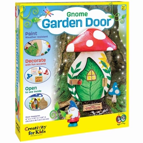 Creativity for Kids Enchanted Gnome Garden Door Craft Kit