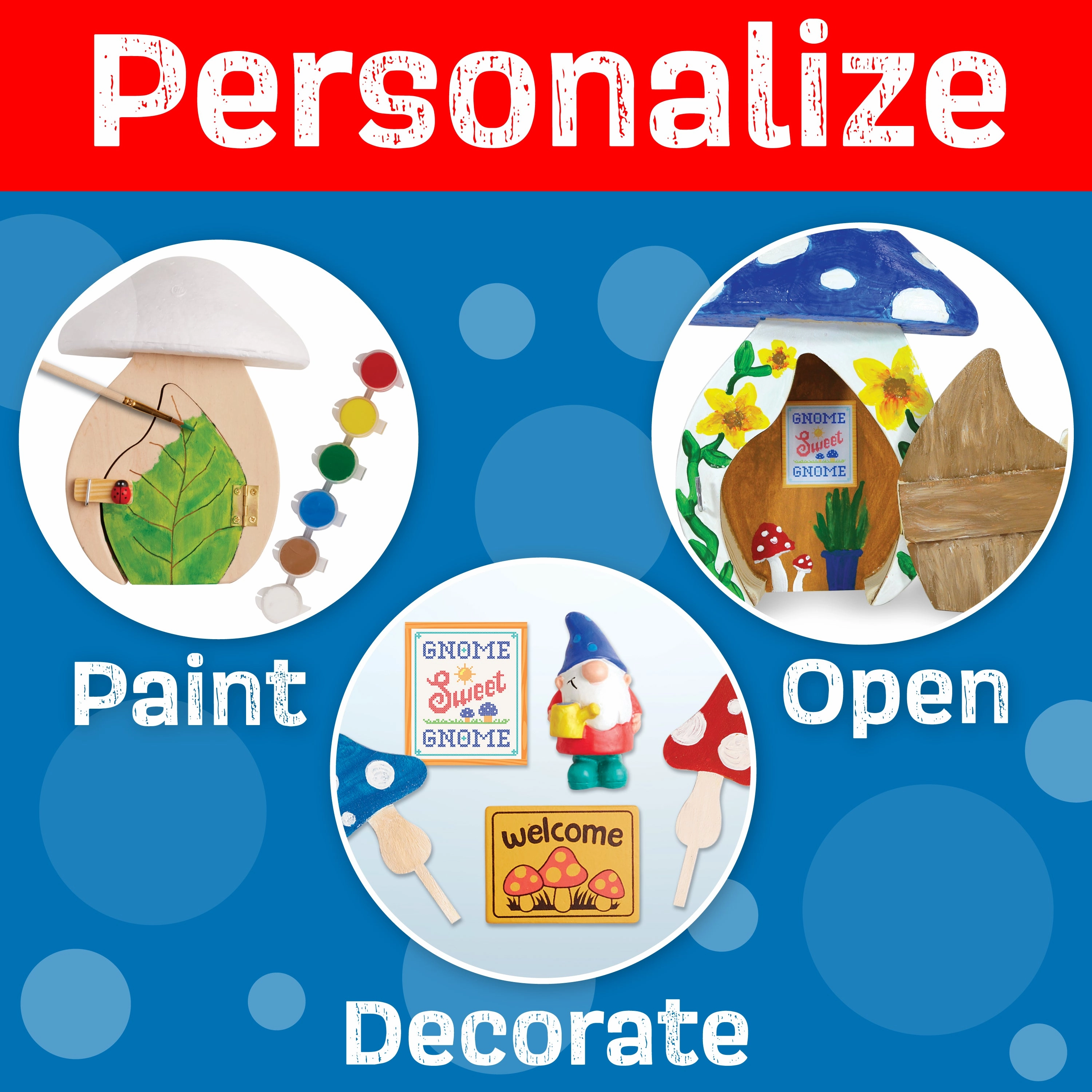 Creativity for Kids Enchanted Gnome Garden Door Craft Kit