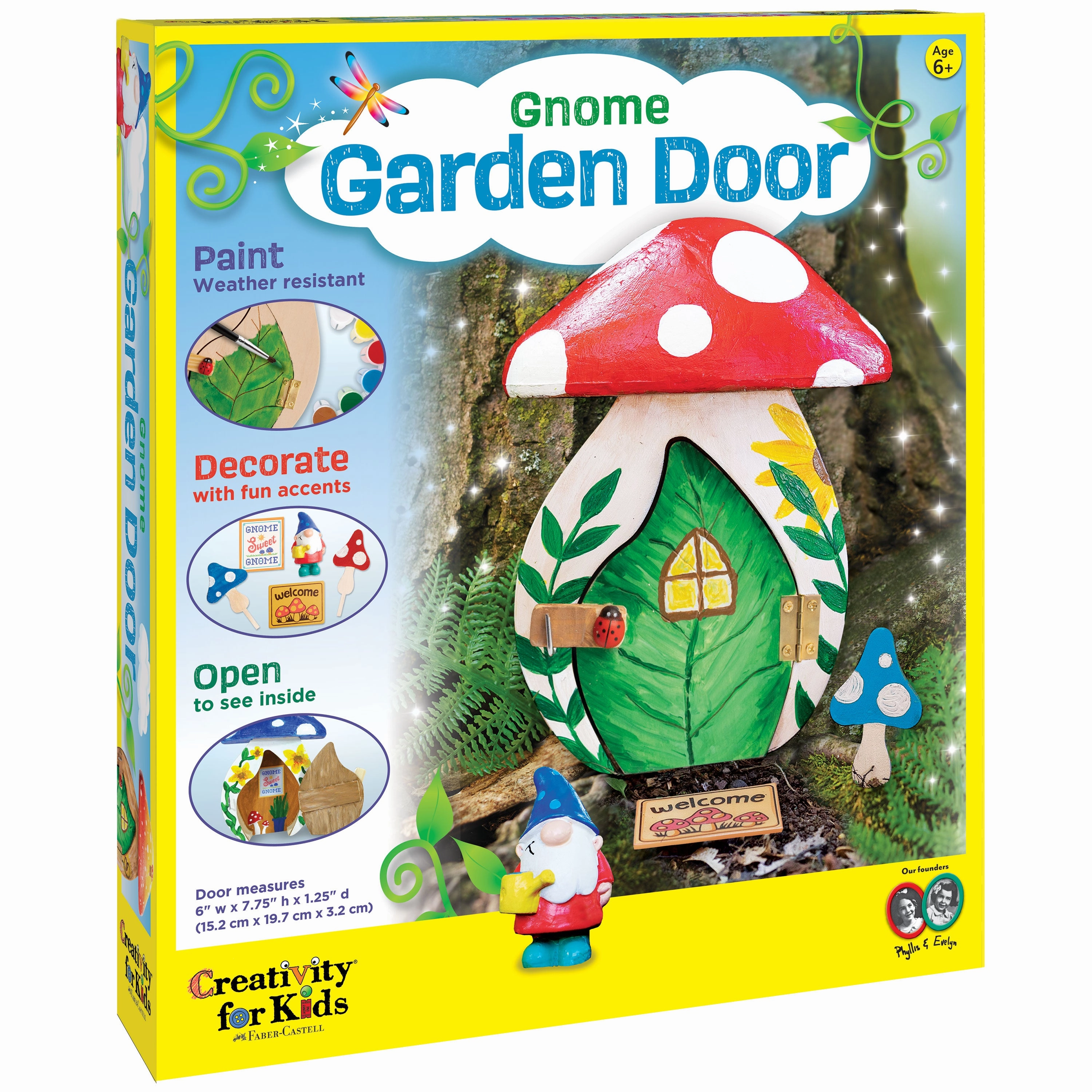 Creativity for Kids Enchanted Gnome Garden Door Craft Kit