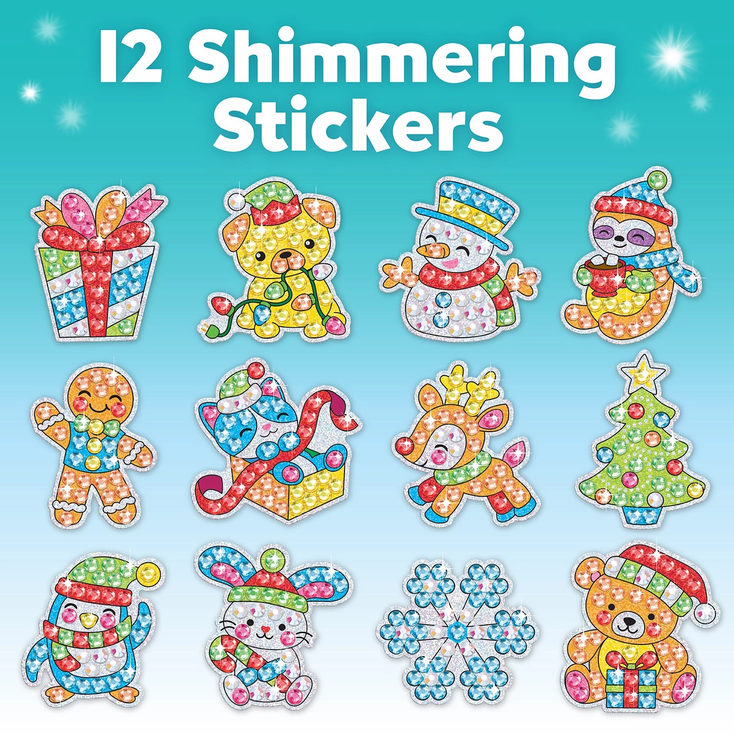 Creativity for Kids Holiday Big Gem Diamond Painting Kit - Festive Crafts
