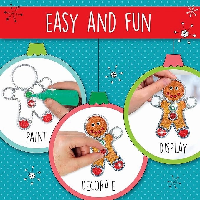 Creativity for Kids Holiday Easy Sparkle Window Art Kit - Glitter Paint