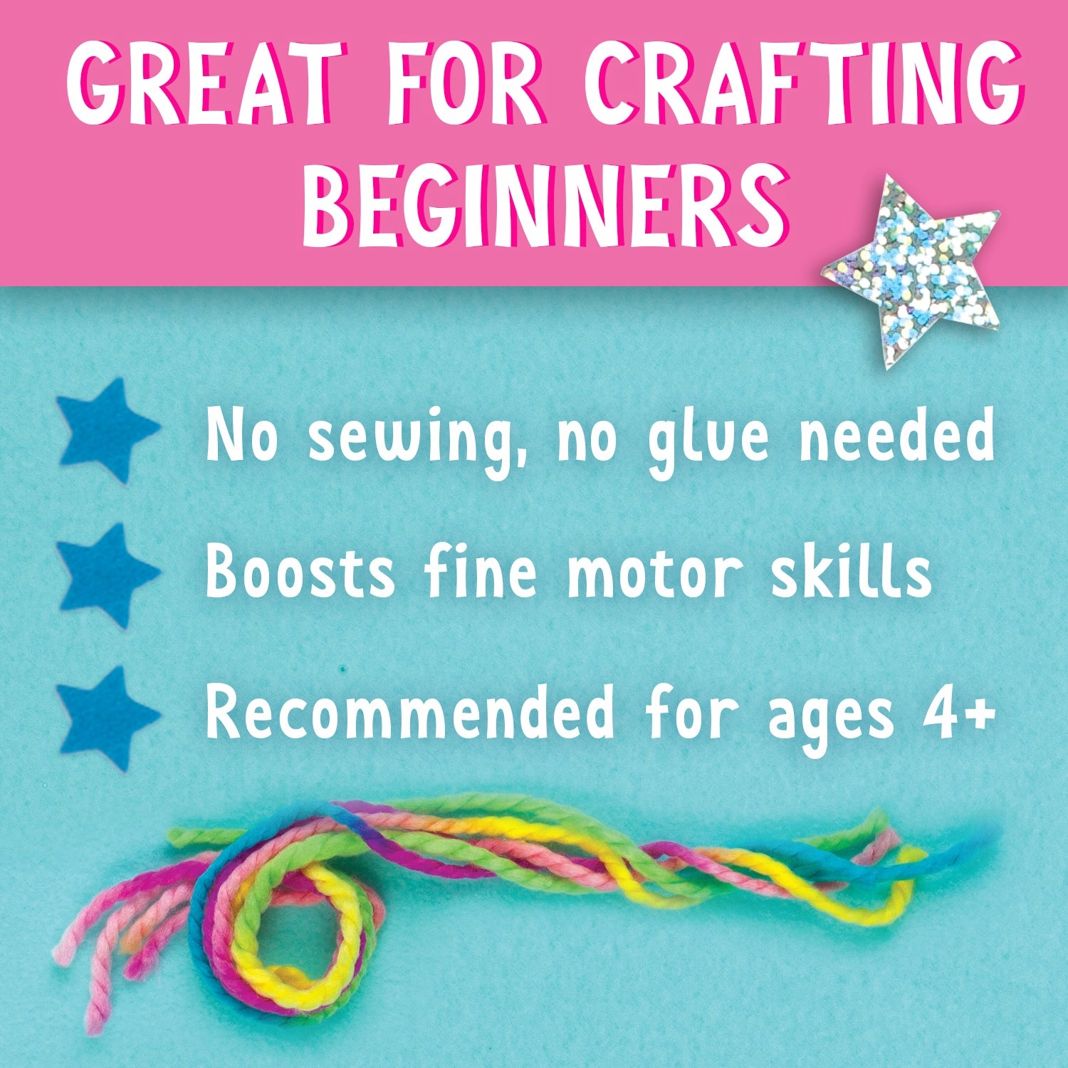 Creativity for Kids Unicorn Magic No-Sew Craft Purse Kit