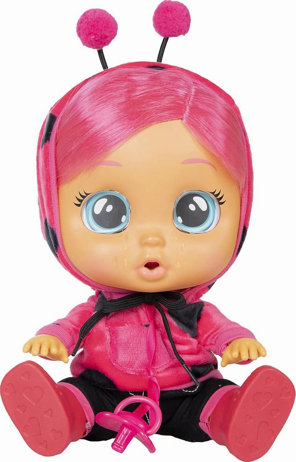 Cry Babies 12'' Dressy Lady Doll With Tears And Sounds Feature For Baby and Toddlers Ages 18 Months and Up