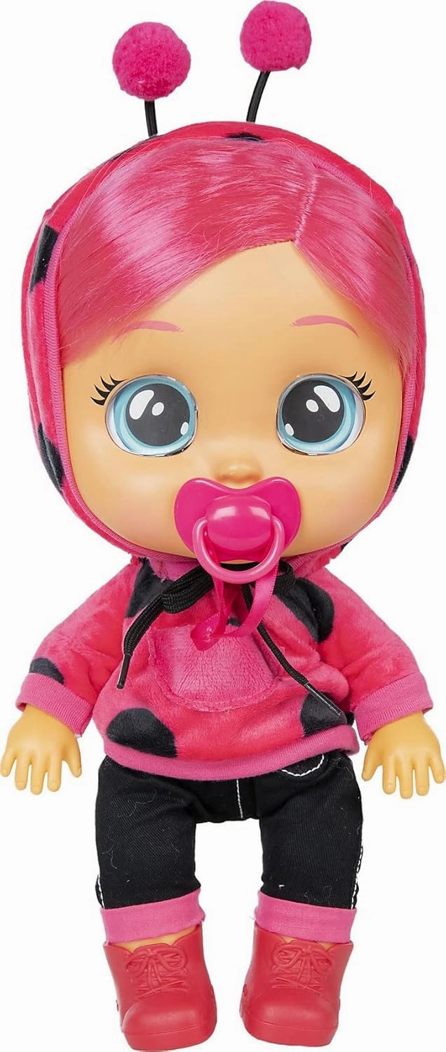 Cry Babies 12'' Dressy Lady Doll With Tears And Sounds Feature For Baby and Toddlers Ages 18 Months and Up