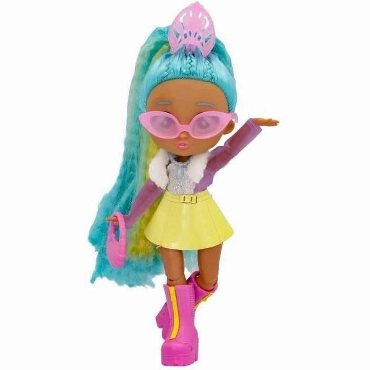 Cry Babies BFF Elodie Fashion Doll With Long Hair Including Outfit And Accessories For Ages 3 And Up