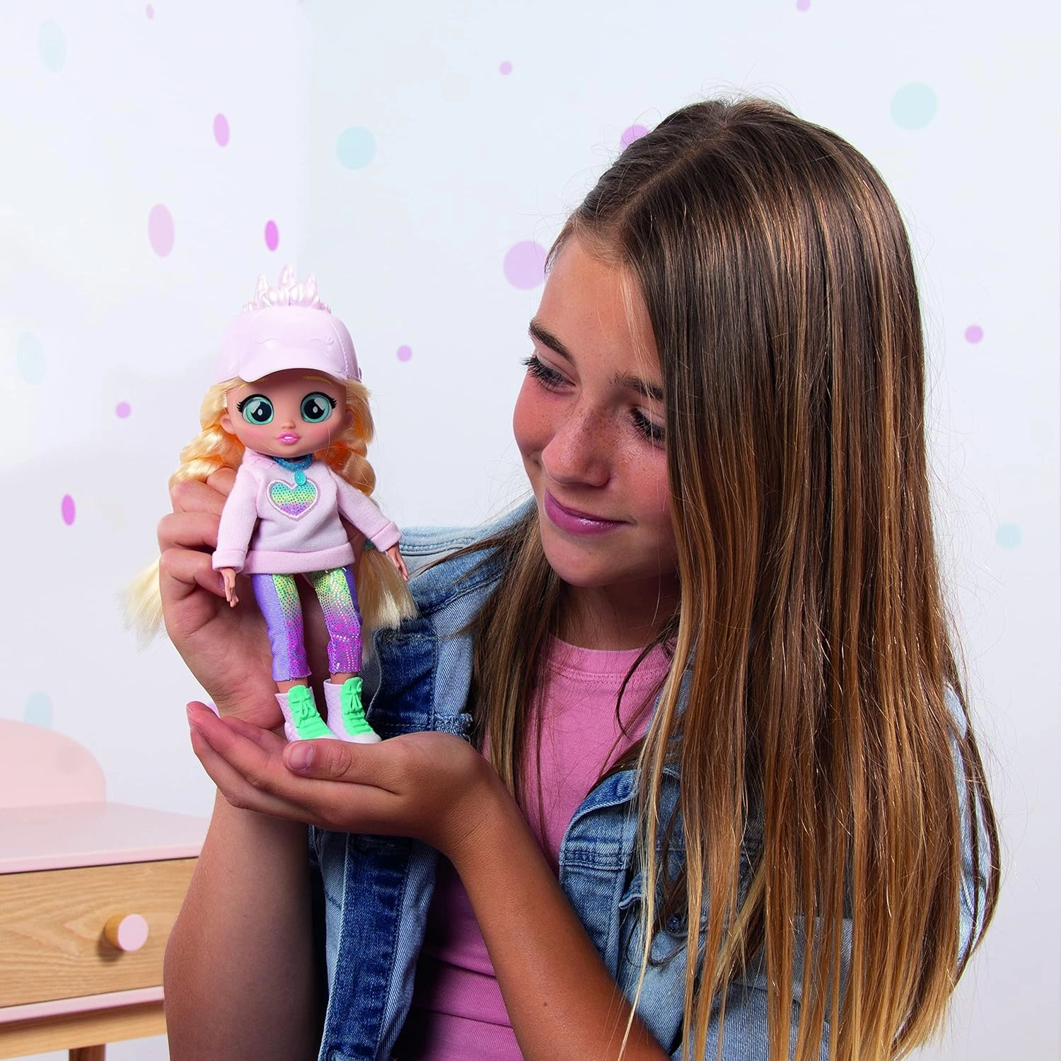Cry Babies BFF Jenna Fashion Doll With Surprises Including Outfit and Accessories For Ages 3 And Up