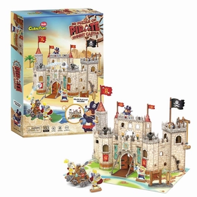 Cubic Fun 3D Puzzle Pirate Knight Castle
