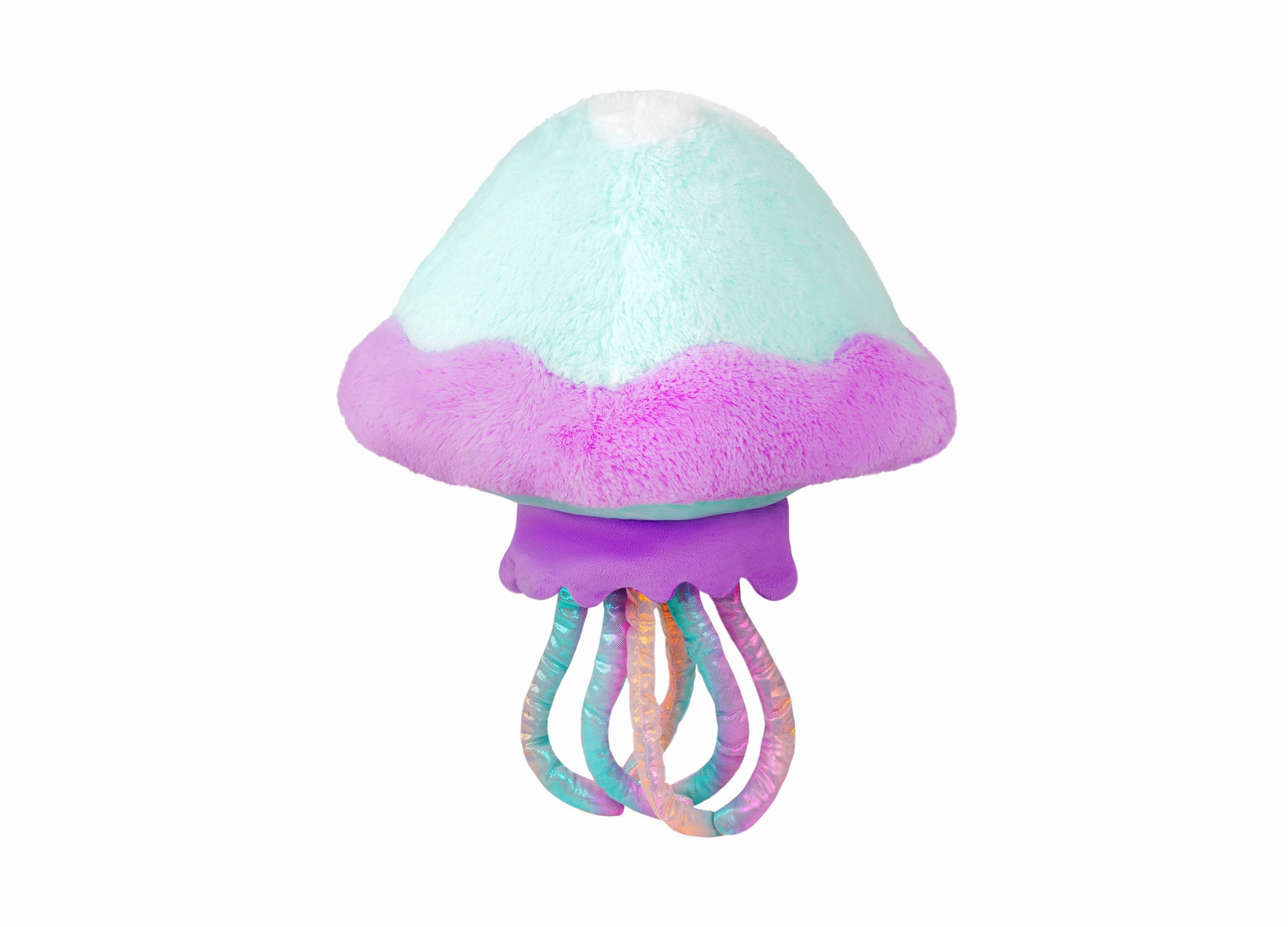 Cuddly Creations 15 inch Squishable Jellyfish Plush - Ocean Blue