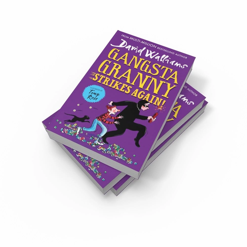 David Walliams Gangsta Granny Strikes Again! Story Book for kids 8 