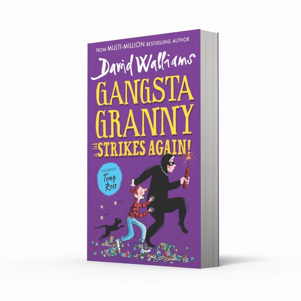 David Walliams Gangsta Granny Strikes Again! Story Book for kids 8 