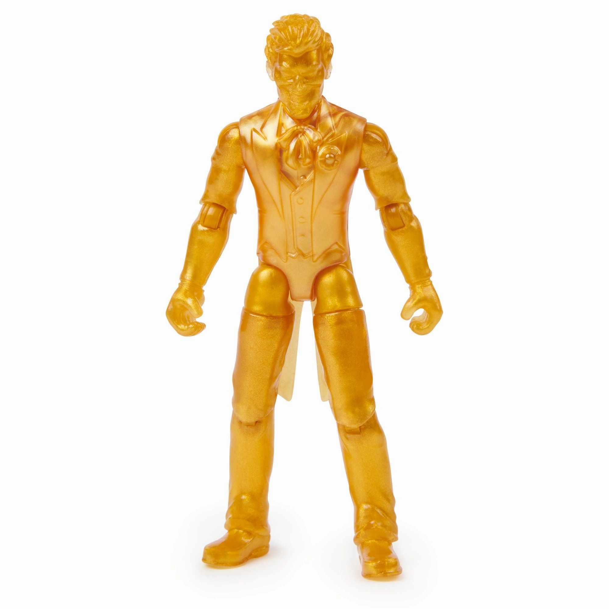 DC Batman Basic 10cm Figure Gold The Joker