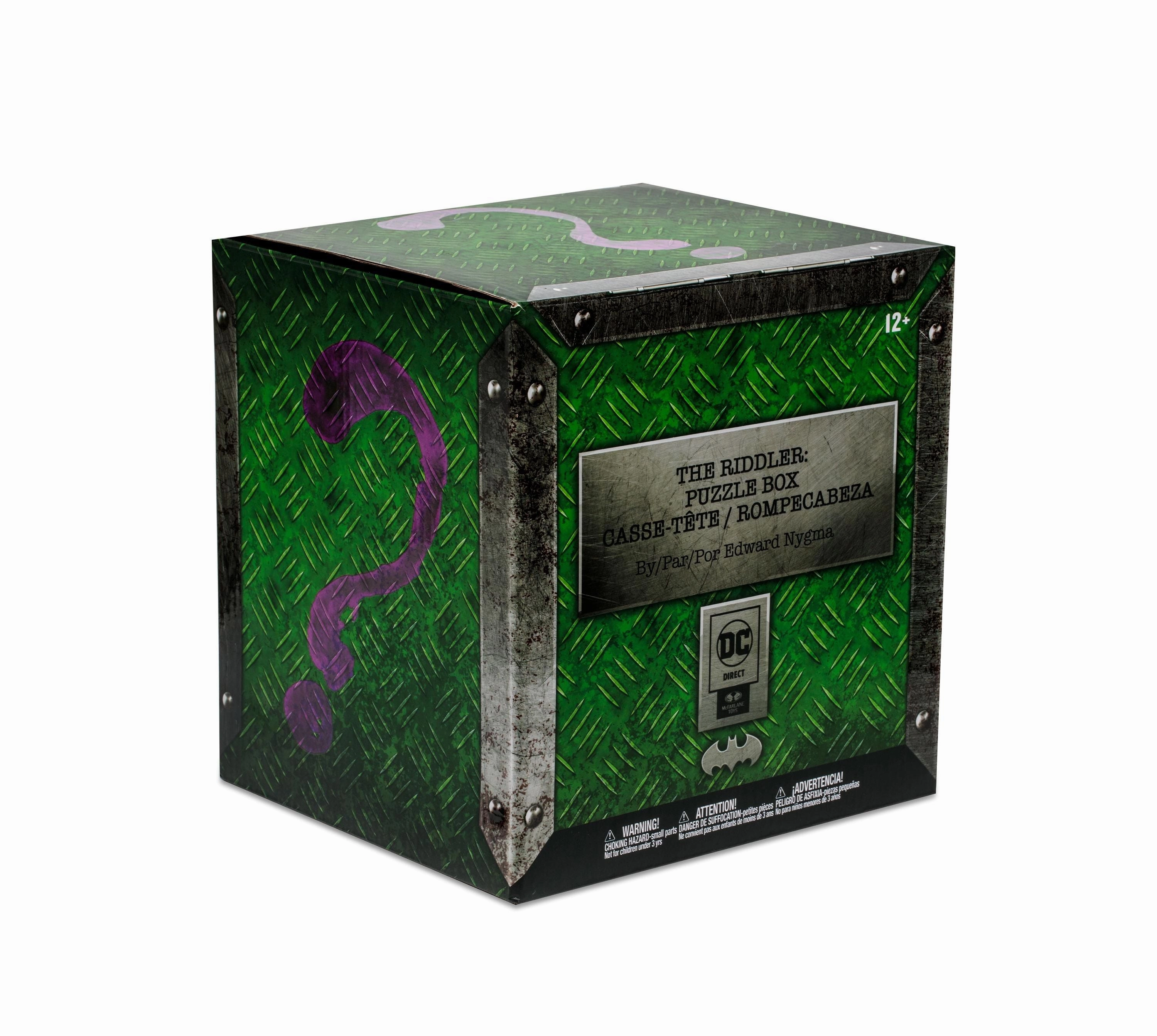 DC Comics The Riddler Puzzle Box, 1:1 Scale Collectible with Batarang