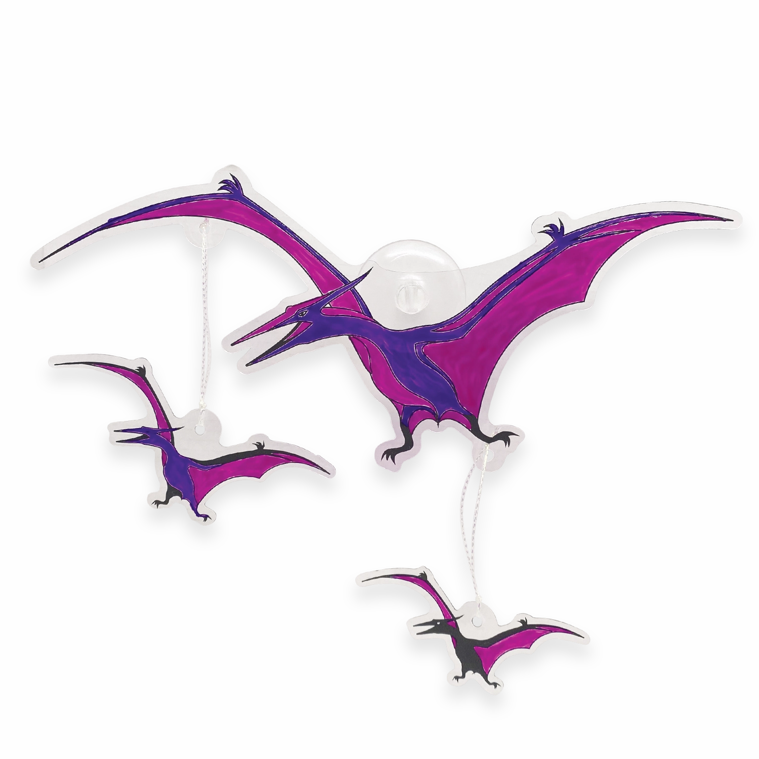Dinosart Suncatchers