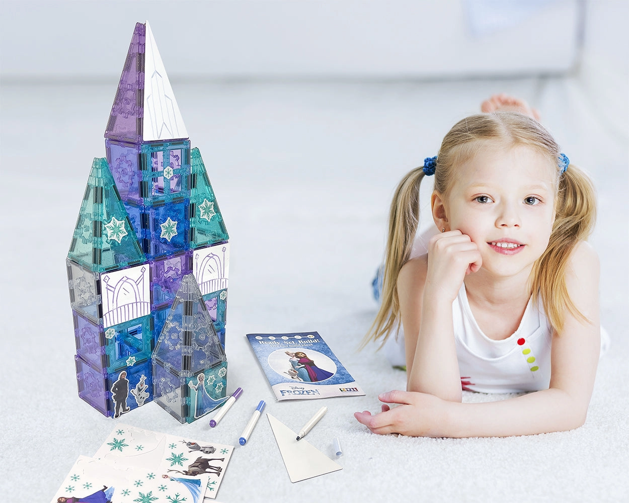 Disney Frozen Magnetic Tiles by Tytan Toys