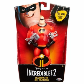 Disney Incredibles 2 15cm Feature Figure Chain Bustin Mr Incredible