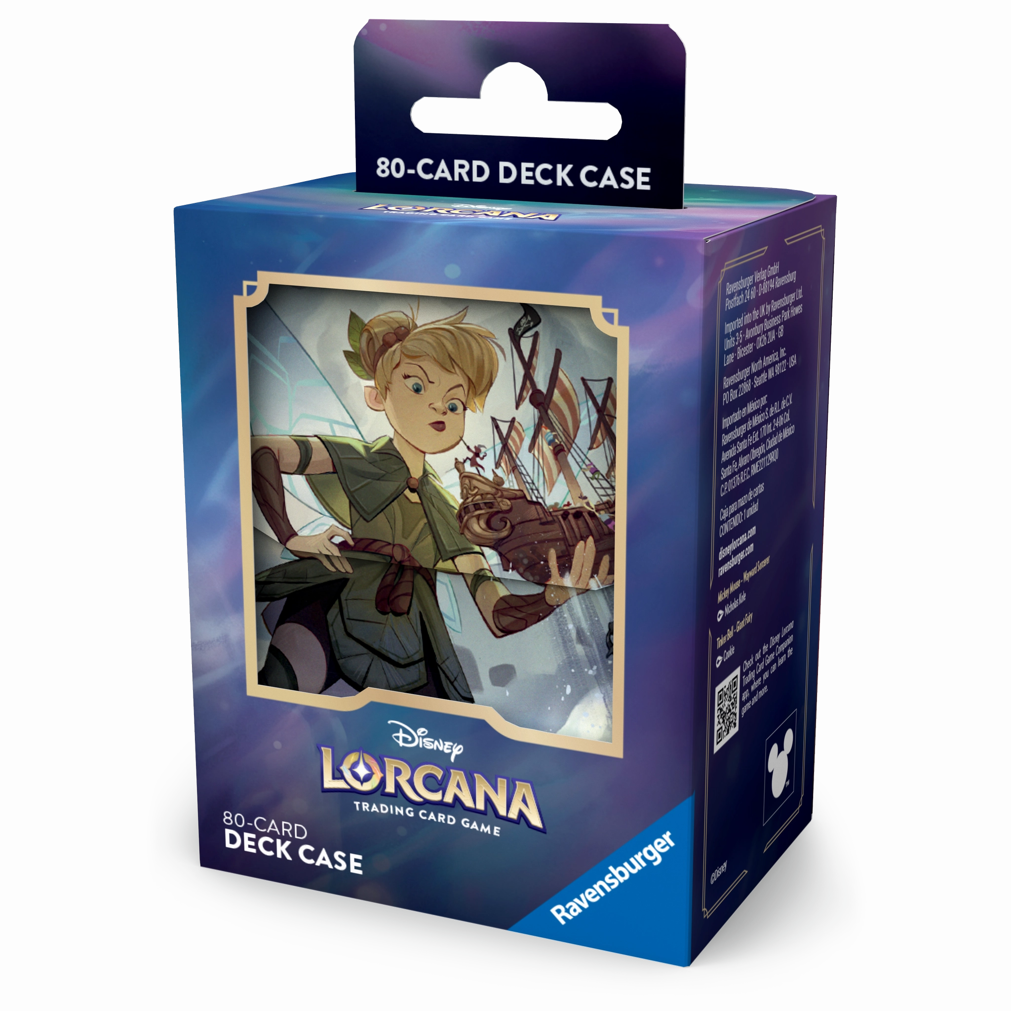 Disney Lorcana Series 8 Reign of Jafar Deck Box: Tinkerbell