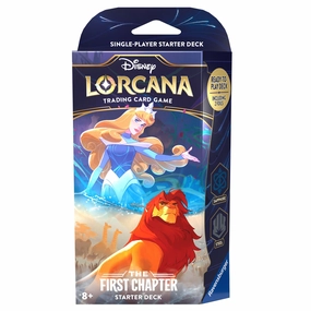 Disney Lorcana TCG S1 The First Chapter Starter Deck  A Steadfast Strategy