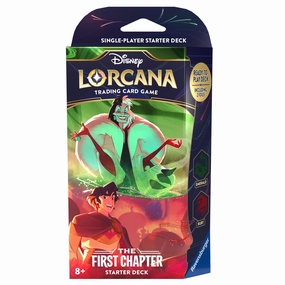 Disney Lorcana TCG S1 The First Chapter Starter Deck  Daring And Deception