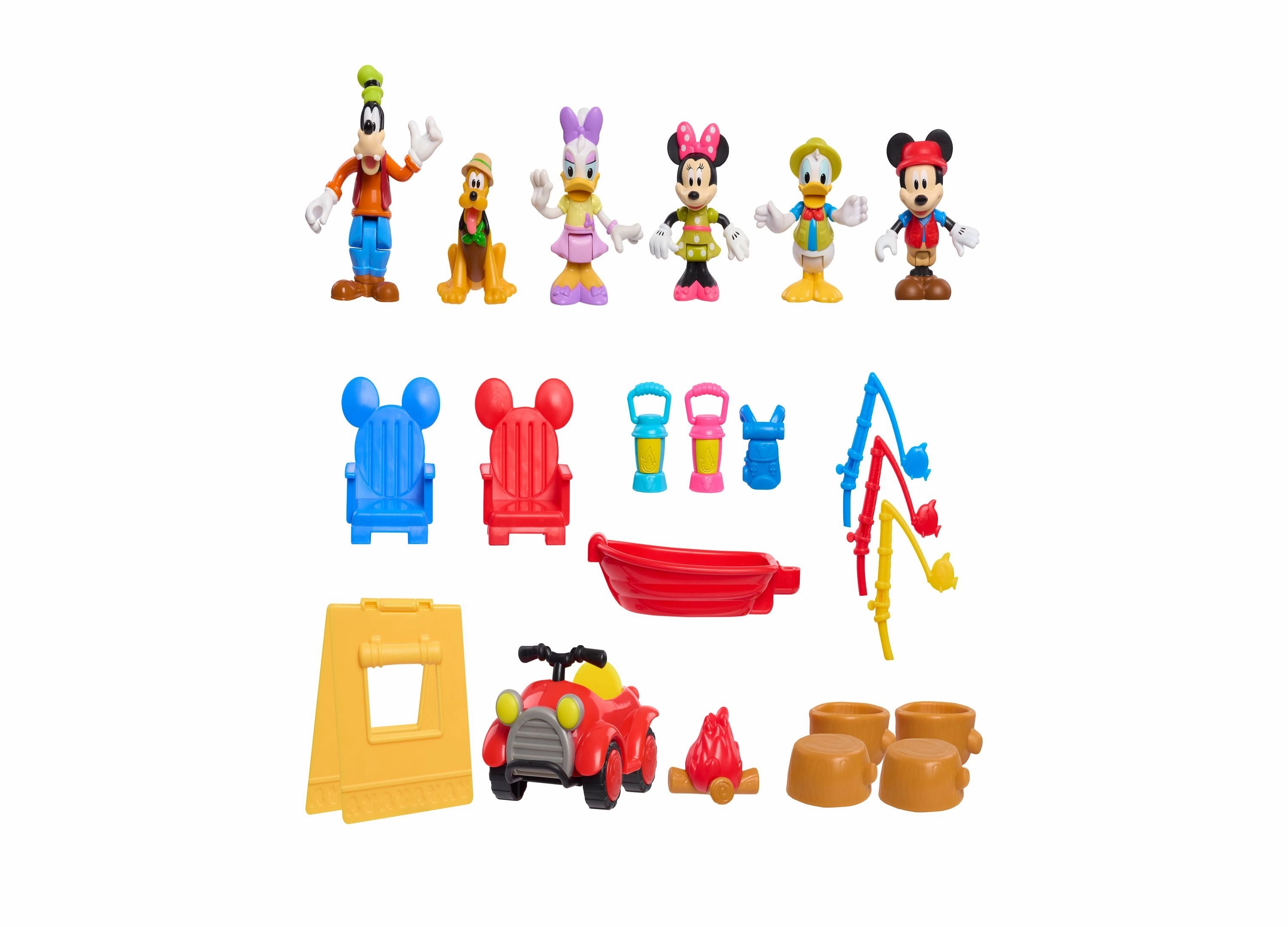 Disney Mickey Mouse Happy Campers Adventure Playset