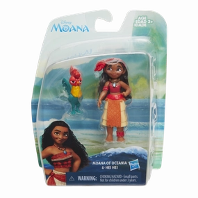 Disney Moana Small Figure Moana Of Oceania & Hei Hei