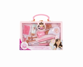 Disney Princess 8-Piece Hair Styling Tote  Role Play Set