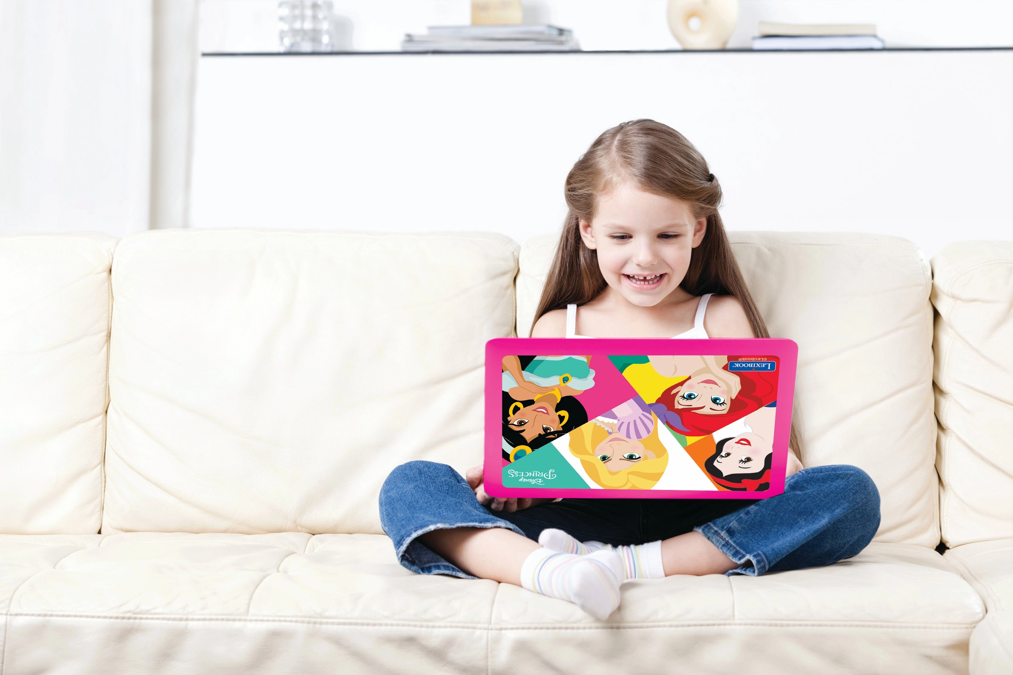 Disney Princess Bilingual Educational Laptop with Interactive Activities