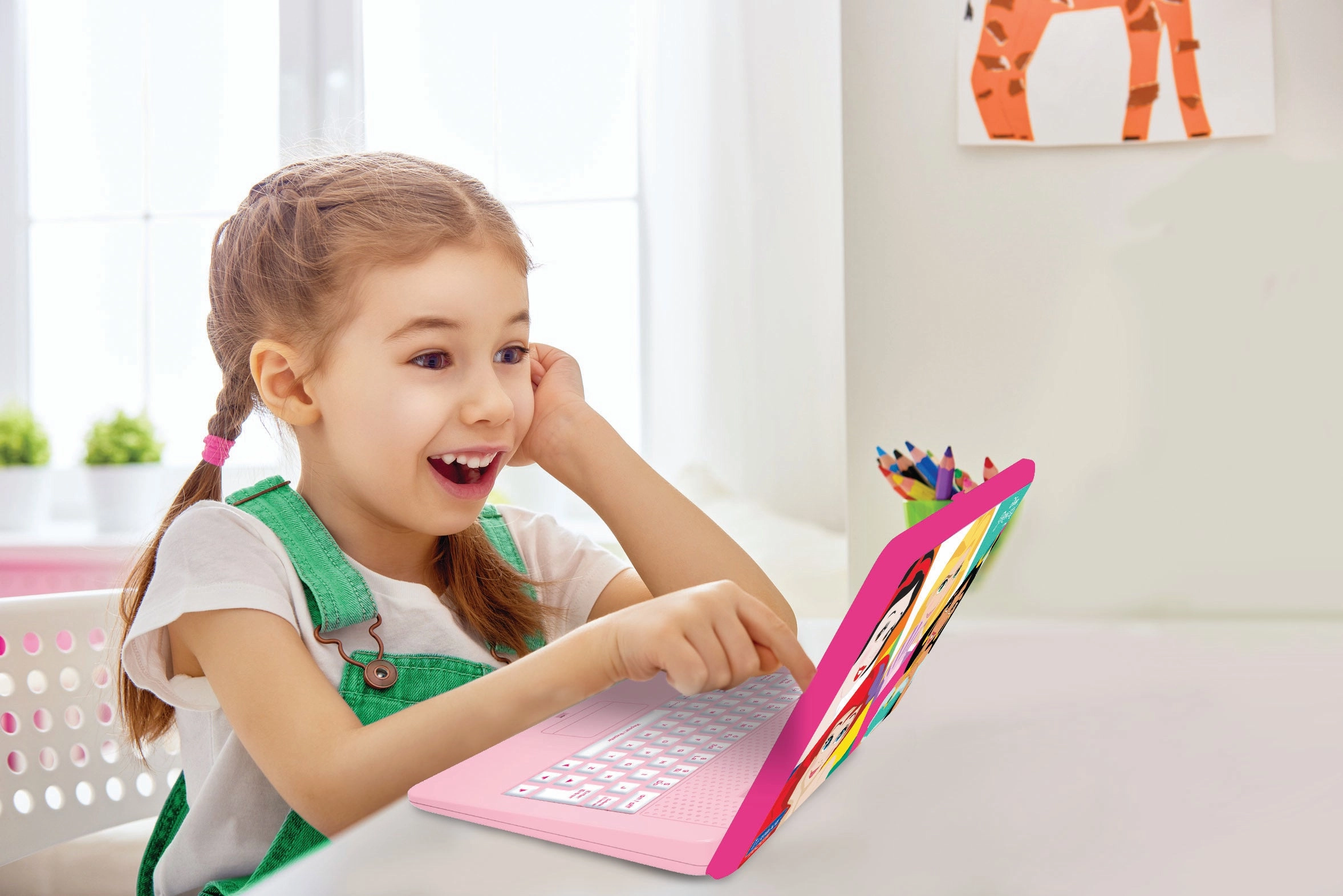 Disney Princess Bilingual Educational Laptop with Interactive Activities
