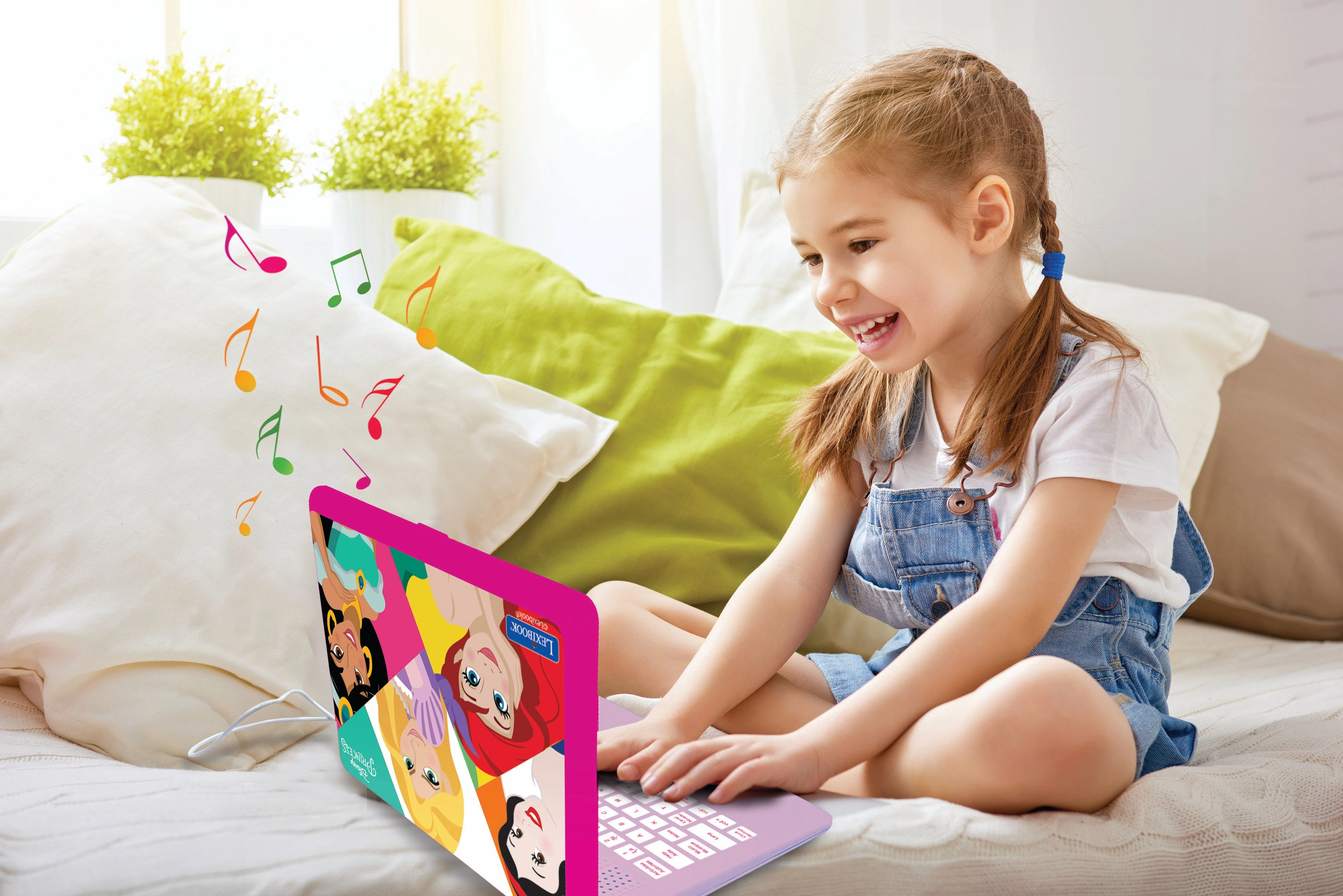 Disney Princess Bilingual Educational Laptop with Interactive Activities