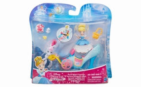 Disney Princess Little Kingdom Small Doll & Vehicle Royal Slipper Carriage