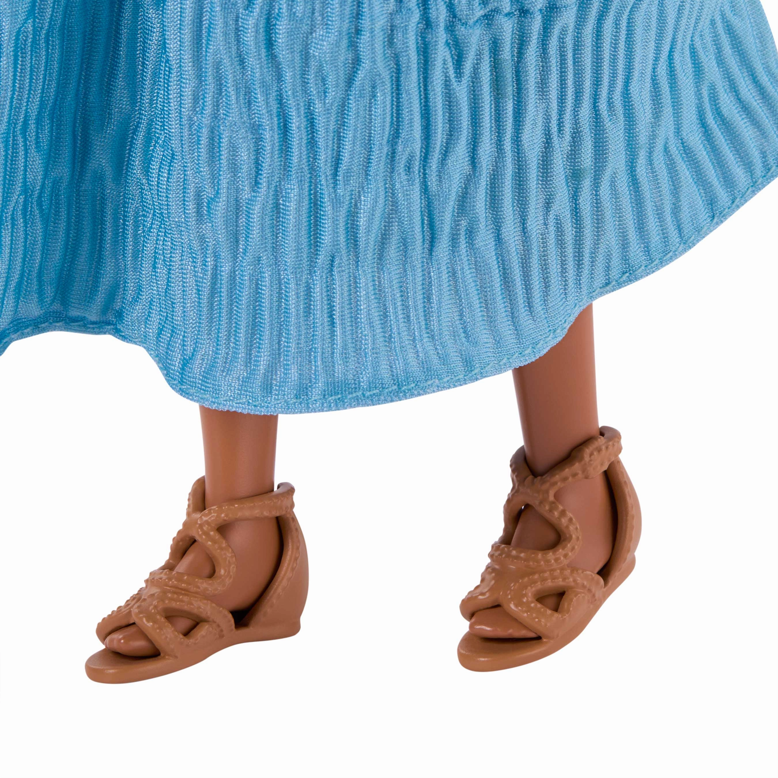 Disney Princess Little Mermaid Ariel Fashion Doll on Land in Signature Blue Dress Inspired by Disneys The Little Mermaid for Kids Ages 3 